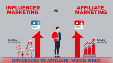 Influencer vs Affiliate Marketing