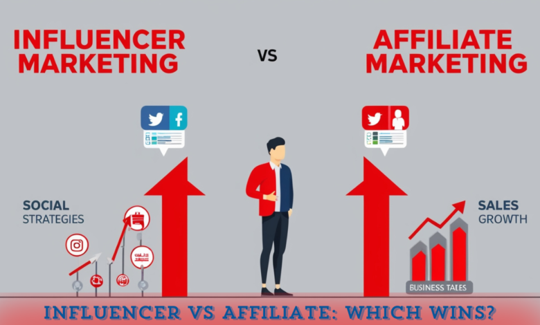 Influencer vs Affiliate Marketing