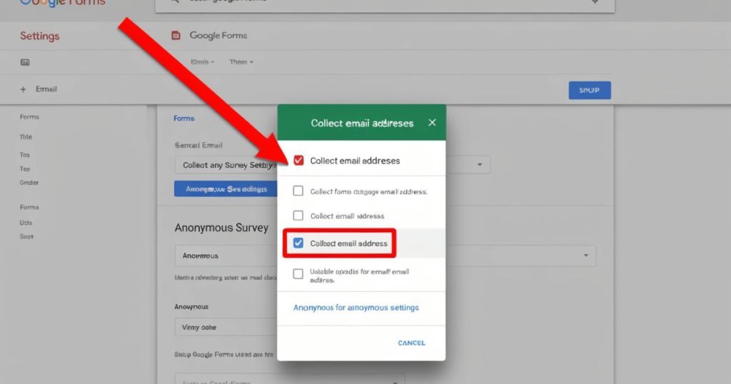 Setting Up Your Anonymous Google Form Survey