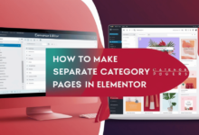 Create Separate Category Pages in Elementor